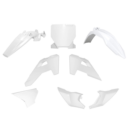 Rtech Husqvarna TC 85 2025 White Plastic Kit