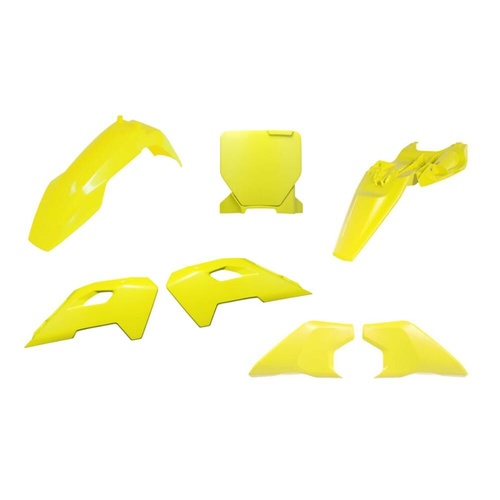 Rtech Husqvarna TC 50 2024-2025 Yellow Plastic Kit (6 Piece Kit)