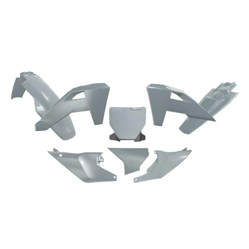 Rtech Husqvarna FC 450 2024-2025 Quantum Grey Plastic Kit (6 Piece Kit)