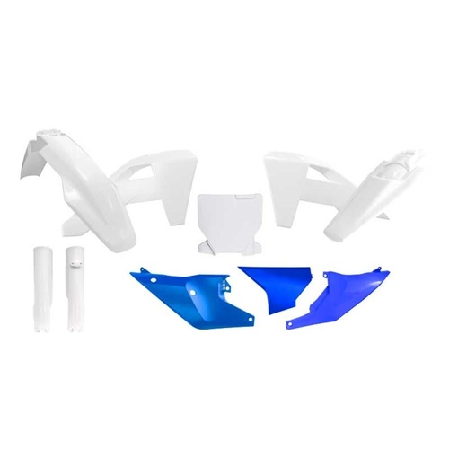 Rtech Husqvarna TC 125 2025 White/Blue Plastic Kit (7 Piece Kit) (R-KITHSQ-NES-725)