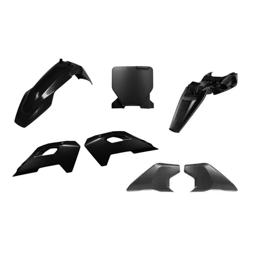 Rtech Husqvarna TC 50 2024-2025 Black Plastic Kit (6 Piece Kit)