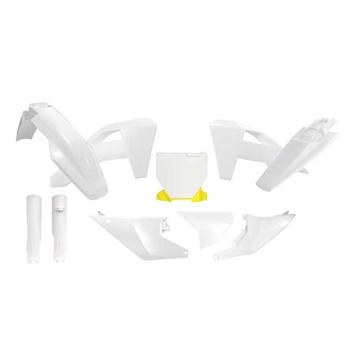 Rtech Husqvarna FC 450 2025 White Plastic Kit (7 Piece Kit)