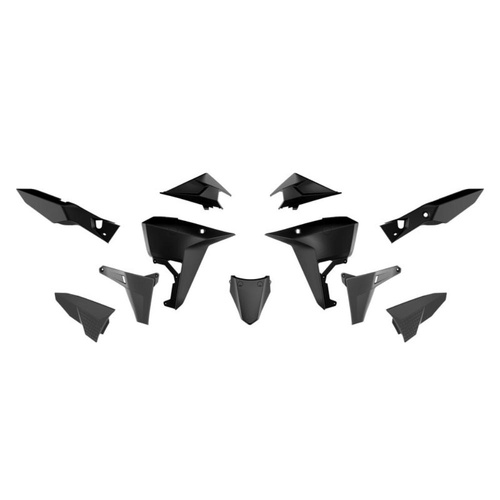 Rtech Kove RALLY 800 2024-2026 Black Plastic Kit (No Front Fender)