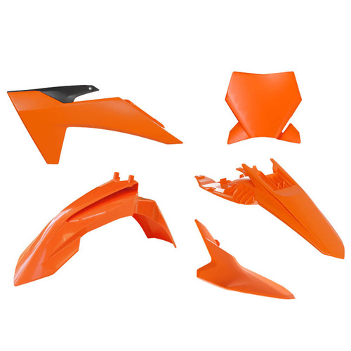Rtech KTM Orange/Black Plastic Kit 65 SX 2024-2025