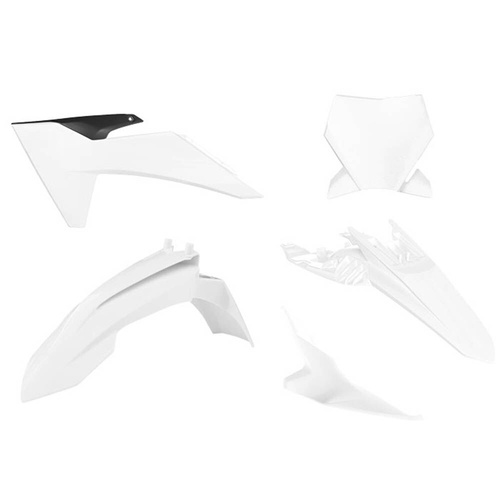 Rtech KTM White/Black Plastic Kit 65 SX 2024-2025