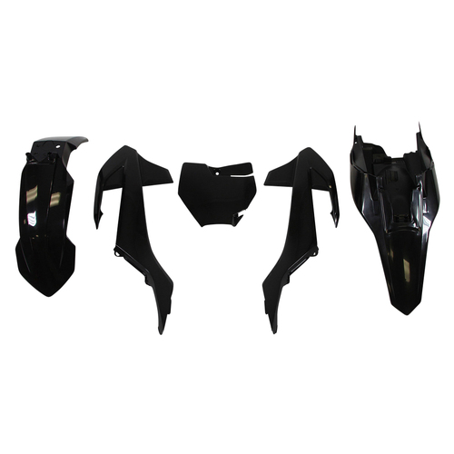 Rtech Gas Gas Black Plastic Kit MC 65 2021-2023