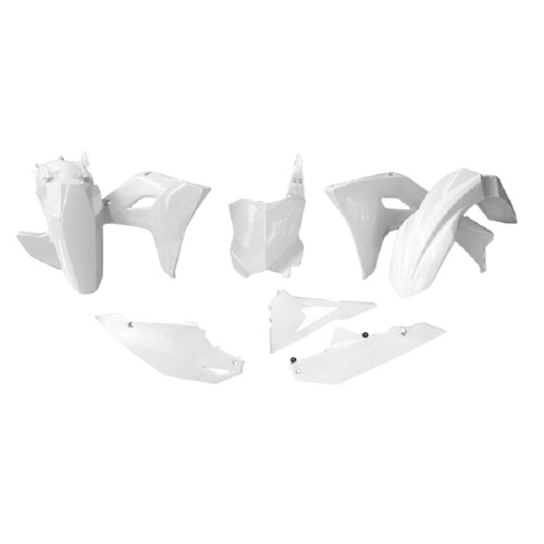 Rtech Kawasaki KX 250 2025-2026 White Plastic Kit (5 Piece Kit)