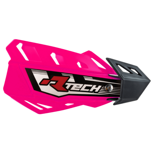 Rtech Neon Pink FLX MX Handguards - Includes Mounting Kit