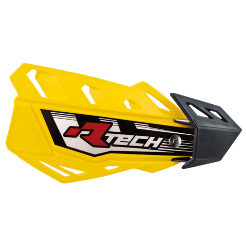 Rtech Yellow FLX MX Handguards - Includes Mounting Kit