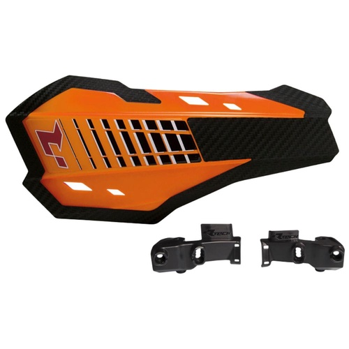 Rtech KTM 125 SX 2011-2025 Orange HP2 Handguards with Brembo Guard - Includes Mounting Kit