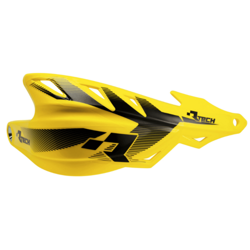Rtech Yellow Raptor Wrap Handguards - Includes Mounting Kit