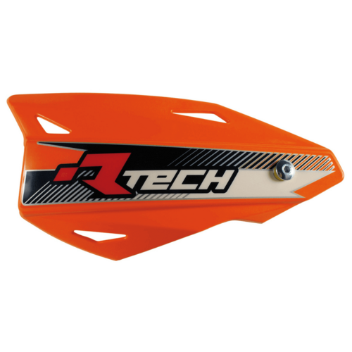 Rtech Orange Vertigo MX Handguards - Includes Mounting Kit