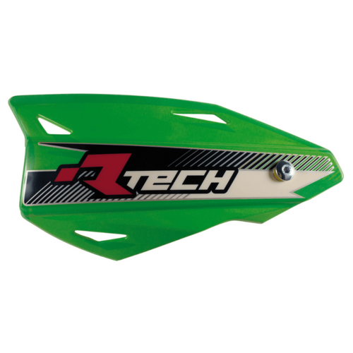 Rtech Green Vertigo MX Handguards - Includes Mounting Kit