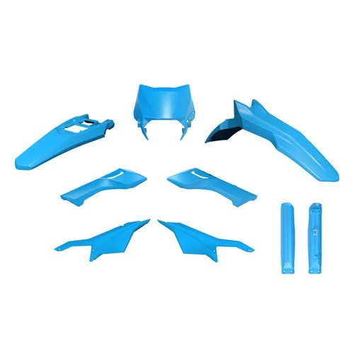 Rtech Surron ULTRA BEE 2023-2024 Light Blue Plastic Kit (6 Piece Kit)