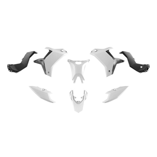 Rtech Yamaha T7 Revolution XTZ 690 TENERE (T7) 2025 White/Black Plastic Kit