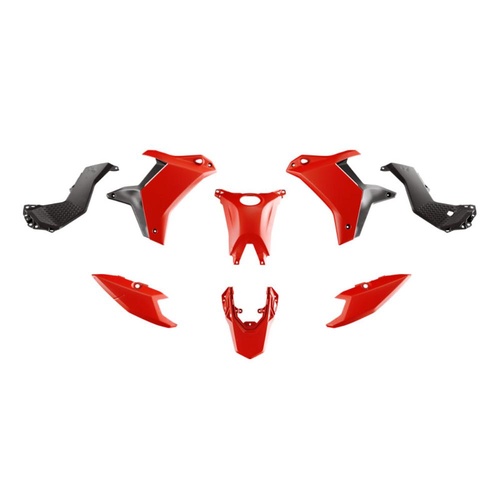 Rtech Yamaha T7 Revolution XTZ 690 TENERE (T7) 2025 Red/Black Plastic Kit