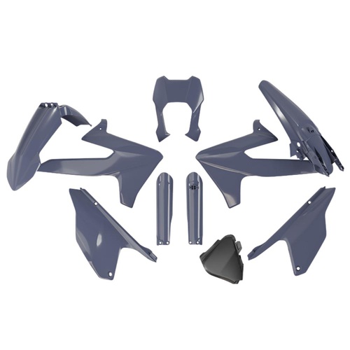 Rtech Triumph TF 250 E 2025-2026 Quantum Grey Plastic Kit (7 Piece Kit)