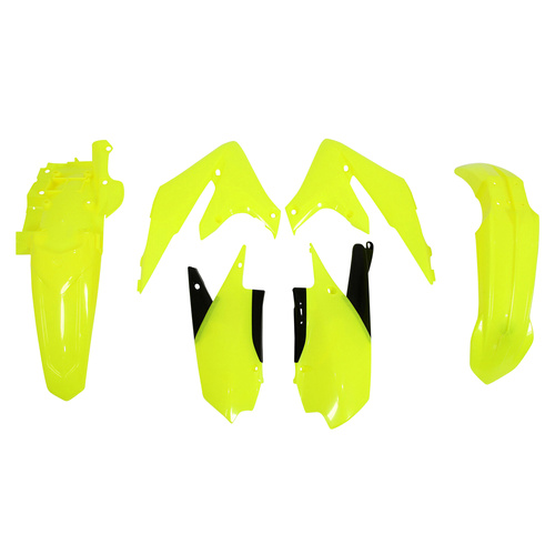 Rtech Neon Yellow Plastic Kit (4 Piece Kit Aftermarket Taillight Required) (R-KITWRF-GF0-419)