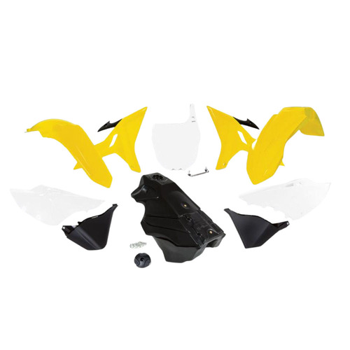 Rtech Yamaha Yellow Plastic Kit YZ 125 X 2021-2022 (7 Piece Revolution Kit)