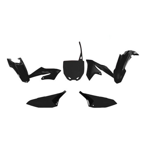 Rtech Yamaha Black Plastic Kit YZ 65 2018-2020