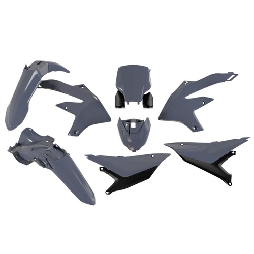 Rtech Yamaha YZ 450 F 2026 Quantum Grey Plastic Kit (6 Piece Kit)