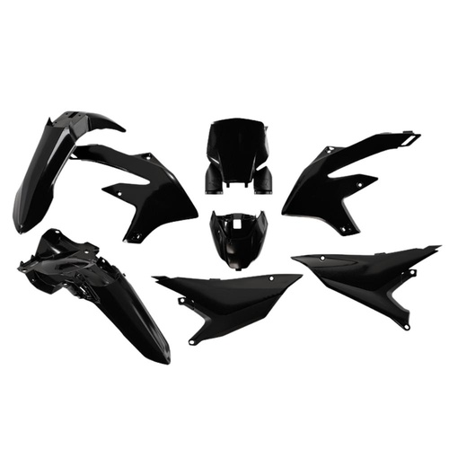 Rtech Yamaha YZ 450 F 2026 Black Plastic Kit (6 Piece Kit)