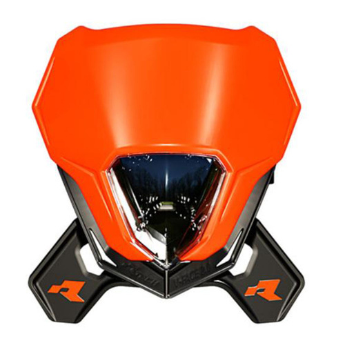 Rtech Orange/Black V-Face 2.0 Full LED Headlight