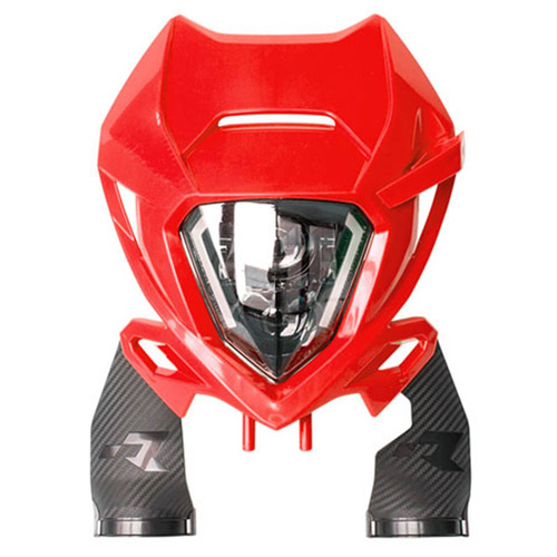 Rtech Beta RR 125 2020-2024 Red Homologated Headlight