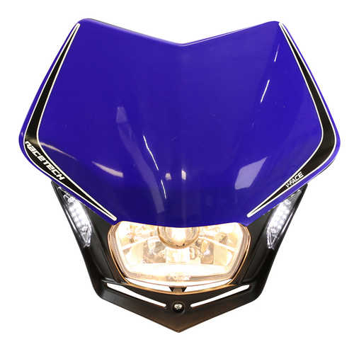 Rtech Blue V-Face Headlight with LED