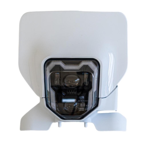 Rtech Husqvarna FE 250 2024-2026 White Homologated Headlight
