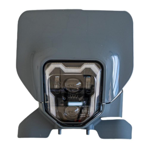 Rtech Husqvarna FE 350 2024-2026 Quantum Grey Homologated Headlight