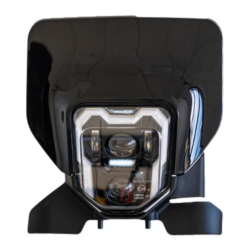 Rtech Husqvarna FE 501 2024-2026 Black Homologated Headlight