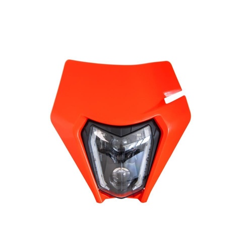 Rtech KTM 125 EXC 2014-2019 Neon Orange Homologated Headlight