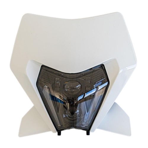 Rtech KTM 125 XC-W 2024-2026 White Homologated Headlight