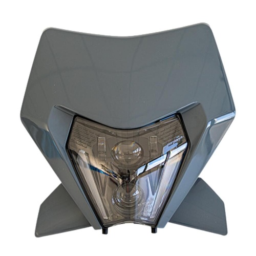 Rtech KTM 125 XC-W 2024-2026 Quantum Grey Homologated Headlight