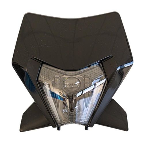 Rtech KTM 250 EXC / TPI / TBI 2024-2025 Black Homologated Headlight