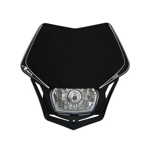 Rtech Black V-Face Headlight