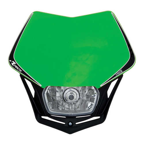 Rtech Green V-Face Headlight