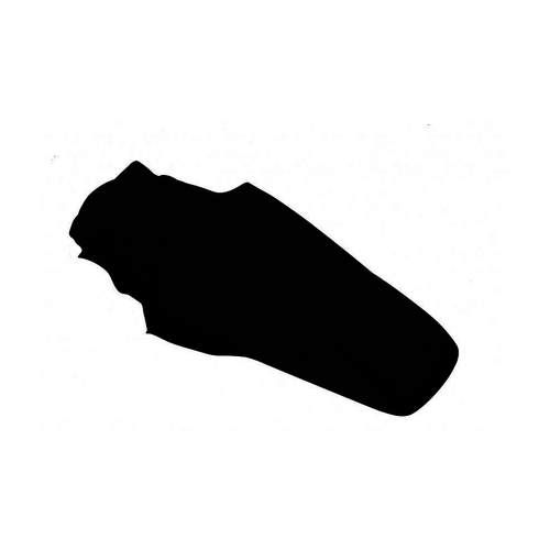 Rtech Kawasaki KX 85 2001-2013 Black Rear Fender