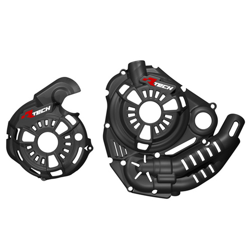 Rtech Yamaha XTZ 690 TENERE (T7) 2019-2024 Black T7 Revolution Crankcase Protections