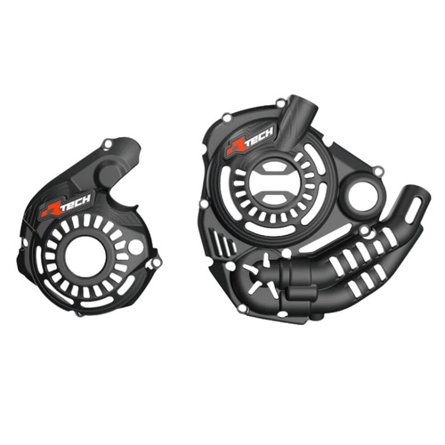 Rtech Yamaha T7 Revolution XTZ 690 TENERE (T7) 2025-2026 Black Crankcase Protections