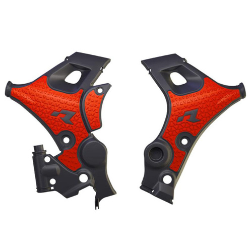 Rtech Honda XL 750 TRANSALP 2023-2025 Black/Red Frame Protectors