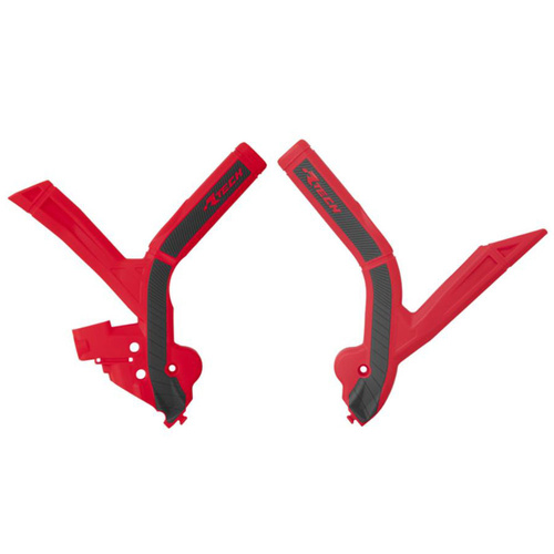 Rtech Beta RR 250 2024 Red/Black Frame Protectors
