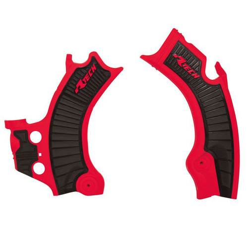 Rtech Honda Red/Black Frame Protectors CRF 250 R 2022-2024