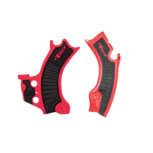 Rtech Honda CRF 450 RX 2025 Red/Black Frame Protectors