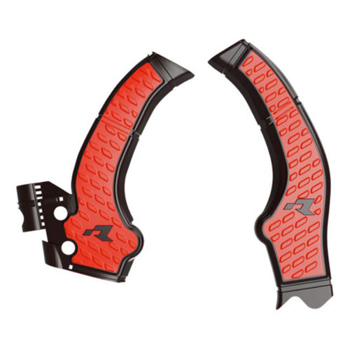 Rtech Kove RALLY 800 2024-2025 Black/Red Frame Protectors