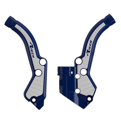 Rtech Husqvarna TC 50 2023-2026 Blue/White Frame Protectors