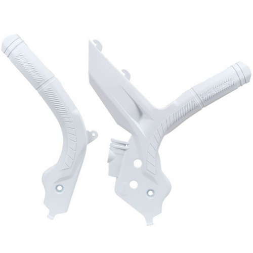 Rtech KTM White Frame Protectors 250 EXC TPI 2020-2023