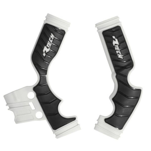 Rtech Gas Gas MC 65 2021-2024 White/Black Frame Protectors