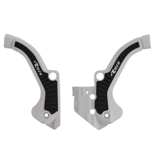 Rtech Husqvarna TC 65 2023-2026 White/Black Frame Protectors